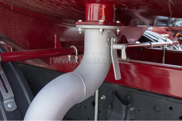 Обогрев емкости отработавшими газами