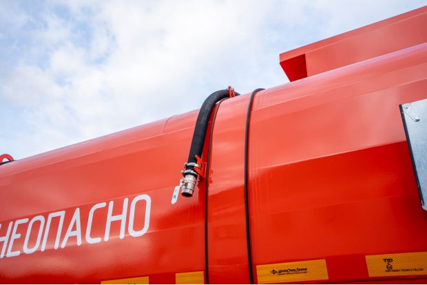 Слив с экологического короба