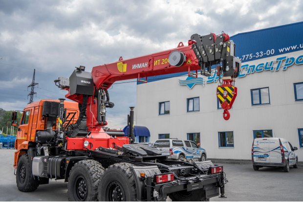 Кран-манипулятор ИТ-200 (тросовый)