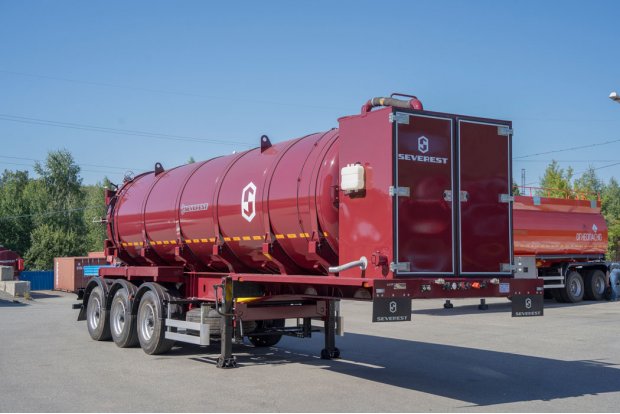 Полуприцеп цистерна вакуумная ППЦВ 25-32-ОД PNR