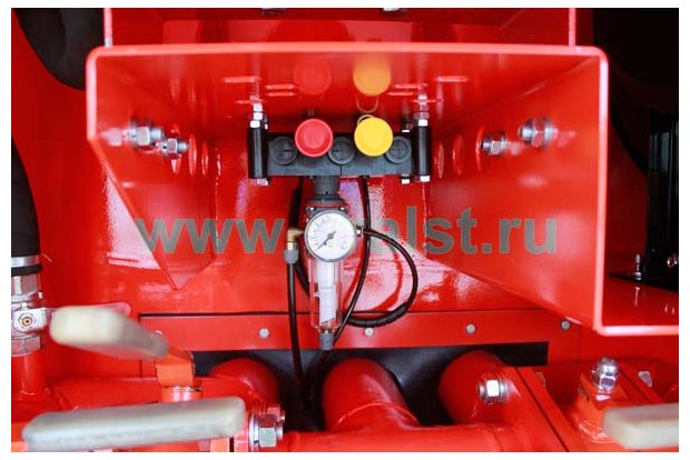 Блок пневмоуправления донными клапанами