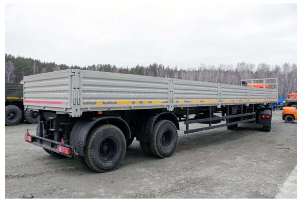 Бортовой полуприцеп 9334-20-12