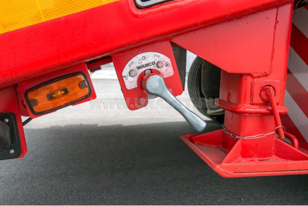 Управление пневмоподвеской трала