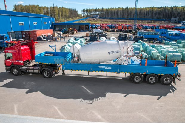 Платформа Tigarbo АБС-9 с контейнерными фитингами