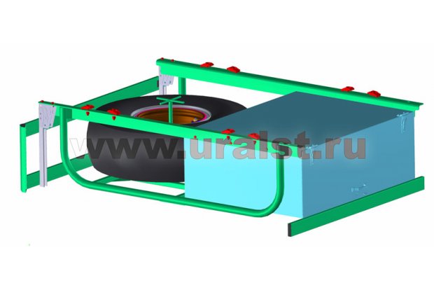 Корзина с ДЗК + ящик ЗИП