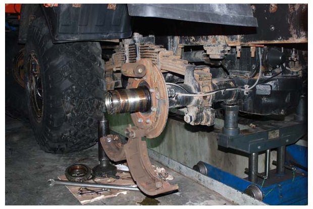 Установка системы АБС (ABS) на автомобили Урал