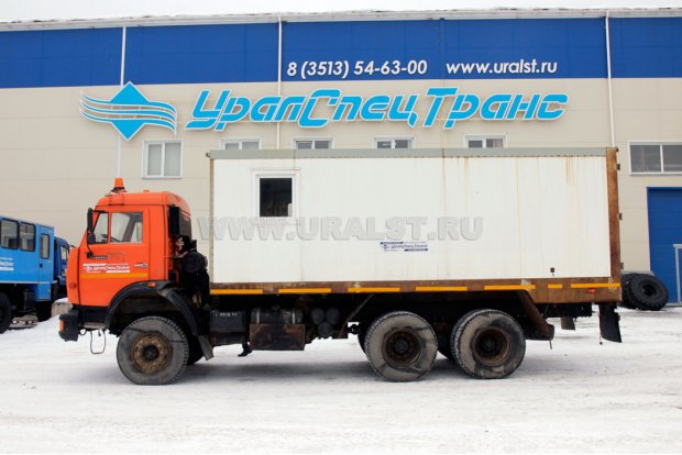 Автомобиль для перевозки взрывчатых веществ