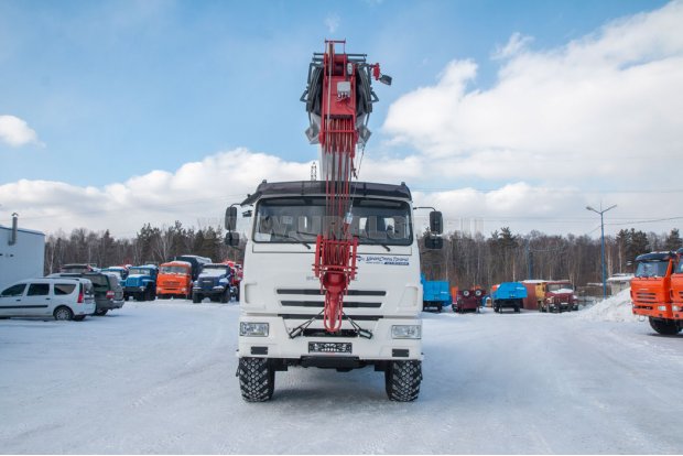 Автомобильный кран Камаз КС-55733