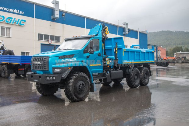 Самосвал Урал NEXT 4320-72E5 с КМУ ИМ-150 