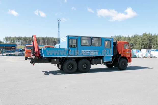 Камаз ГПА 43118-46 с КМУ Palfinger PK-8500