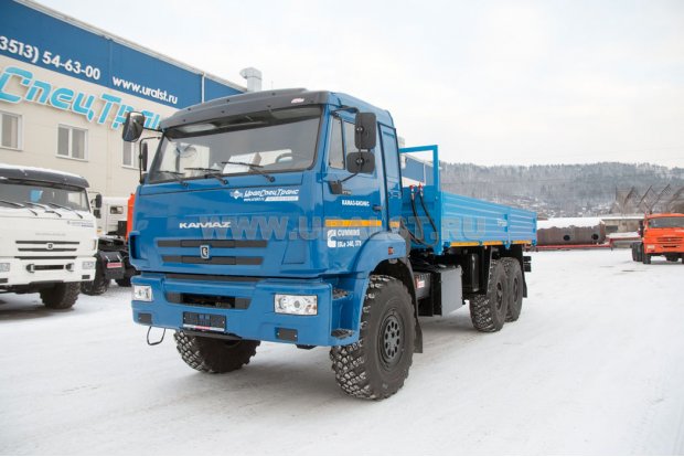 Контейнеровоз УСТ 5453 КАМАЗ 43118 (CUMMINS)