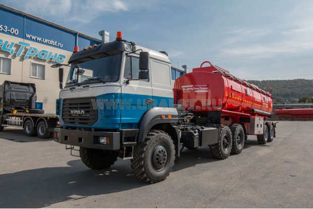 Полуприцеп цистерна ППЦ 22П-21-2Н УСТ 9465 рамная, насос