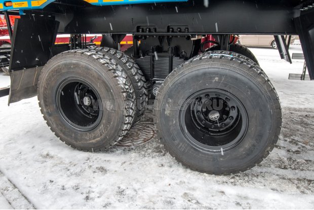 Оси полуприцепа