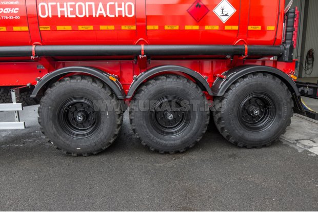 Оси полуприцепа