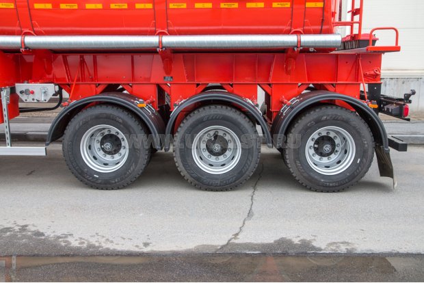 Оси полуприцепа