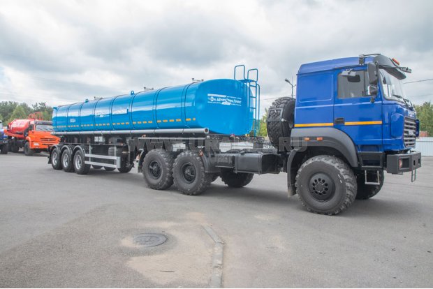 Полуприцеп цистерна для пищевых жидкостей ППЦПТ 30Т-31-3 BPW ТЭН 946517 рамная, термос, нерж