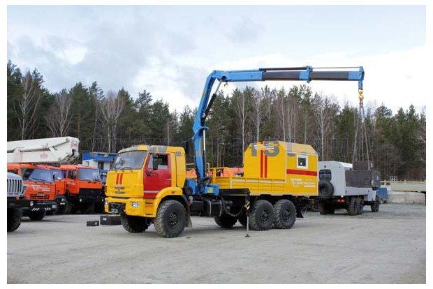 ТБМ с КМУ ИМ-95