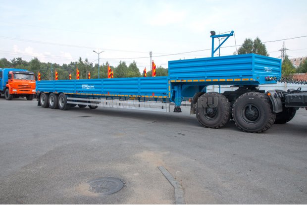 Полуприцеп контейнеровоз ППК 29ЛР-31-12КБ УСТ 94658-А1-03 2Х1С, 1Х1А