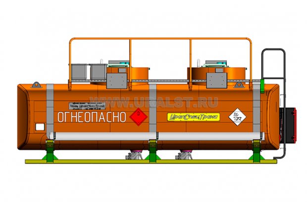 Навеска АТЗ 12-2Б УСТ Камаз 43118, Урал