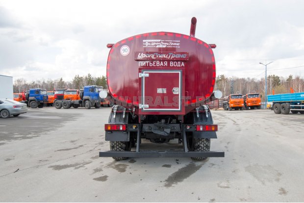 Автоцистерна АЦПТ-10НО УСТ 5453 Урал 5557-4551-82 насос, обогрев, сп. м.