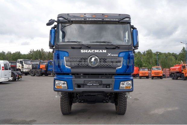 Тягач УСТ 5453 SHACMAN SX32586V385 (6х6), КБ 3775 мм, 315/80R22,5