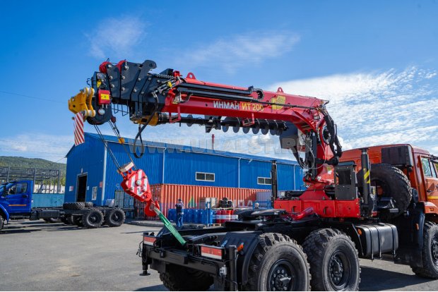 Кран-манипулятор ИТ-200 (тросовый)