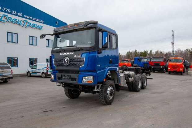 Шасси SHACMAN SX32586V385 6х6, база 3775мм