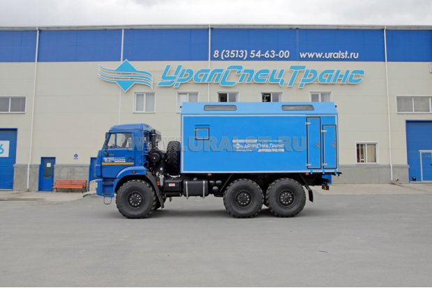 ПАРМ-02Т УСТ-54535 Камаз 5350-42 с токарным станком