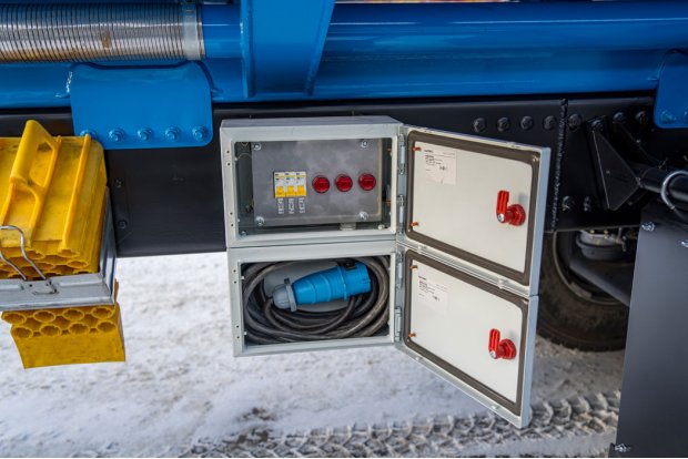 Ящик системы подогрева воды