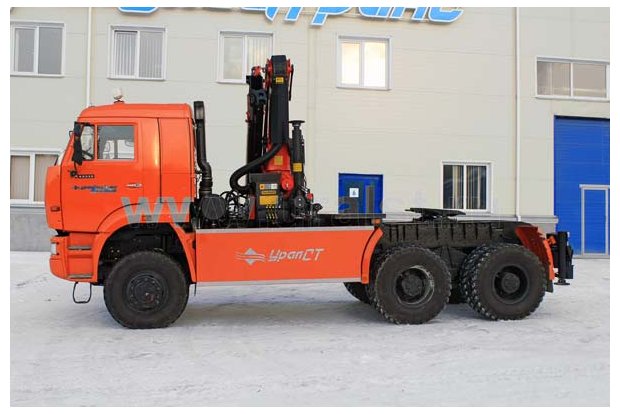 Седельный тягач с КМУ Palfinger PK-30002-K