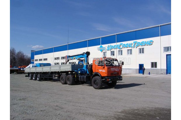 Тягач Камаз с КМУ ИМ-240А