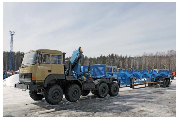 Седельный тягач Урал с ИМ-180