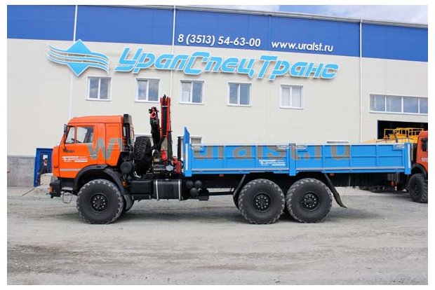 Бортовой Камаз УСТ-54531J с КМУ Palfinger PK-15500