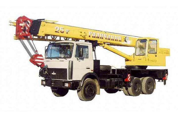 Автокран ГАЛИЧАНИН КС 55713-6 на шасси а/м МАЗ 6303А3