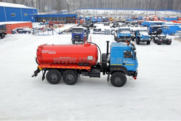 Автоцистерна АКН-11-ОД КО УСТ-5453 на шасси Урал 5557-82М