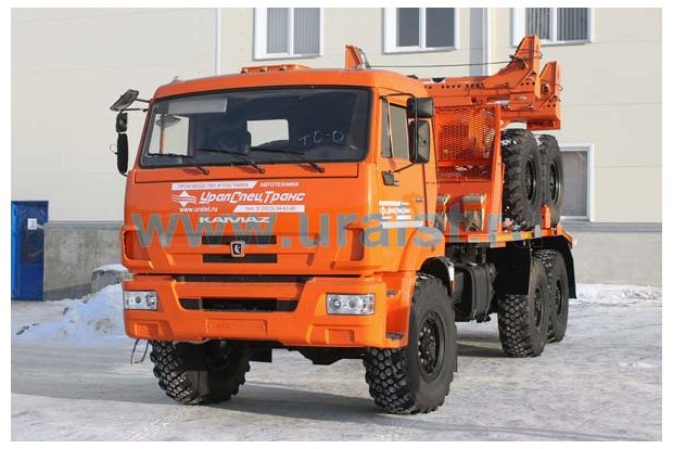 Трубоплетевозный автопоезд