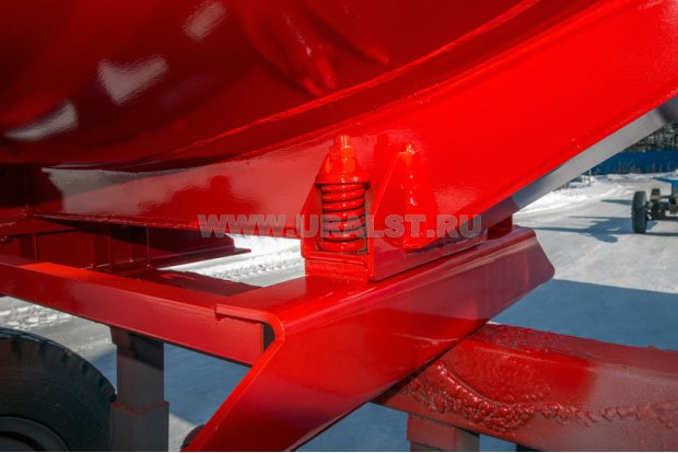 Крепление пружинное рамы передней