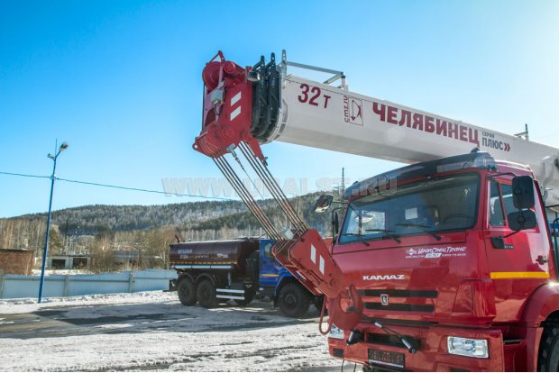 Стрела автокран КС 55733-32-33 "Челябинец"