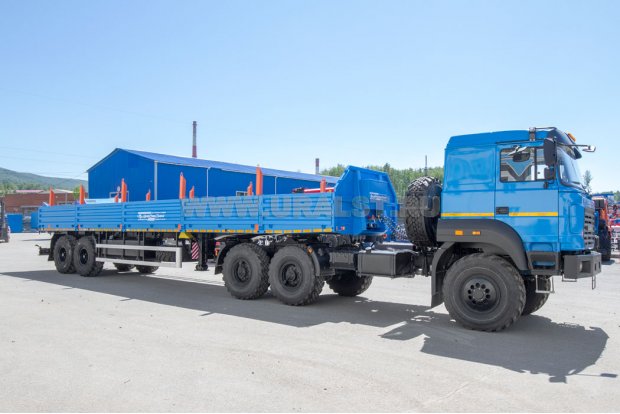 Полуприцеп бортовой ППБ 20-21-12К с опциями УСТ 94656L