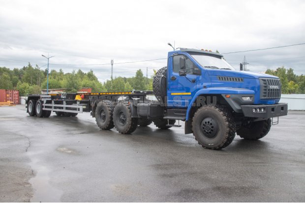 Полуприцеп контейнеровоз ППК 35-24Д-12 УСТ 9465 2Х1С, 1Х1А