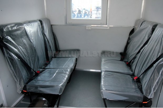 Сиденья пассажирского отсека ТБМ Камаз