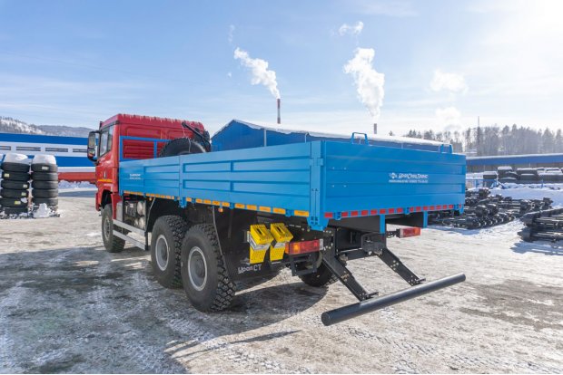 Бортовой автомобиль УСТ 5453 SHACMAN (ШАКМАН) SX32586V385 (6х6), база 3775 мм