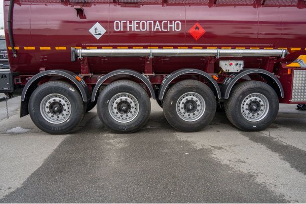 Оси полуприцепа