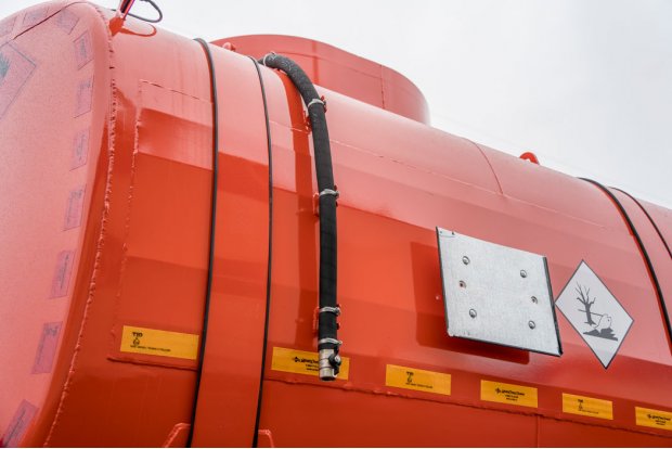 Слив из экологического короба