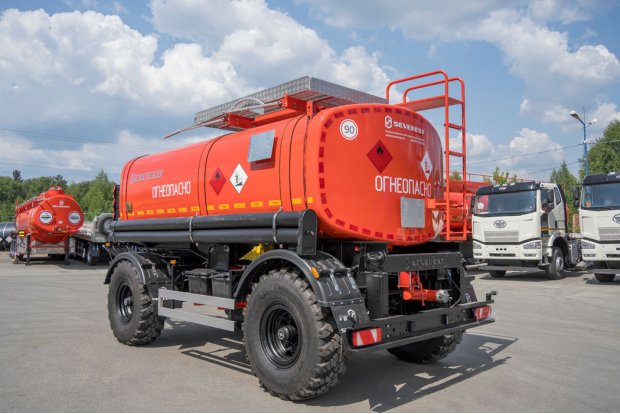 Прицеп цистерна нефтевоз ПЦН 10Т-21ПТ УСТ 9465