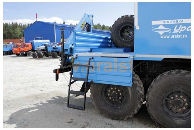 МРМ Камаз. Раскладная лестница