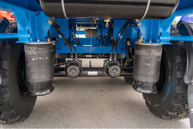 Пневматическая подвеска полуприцепа