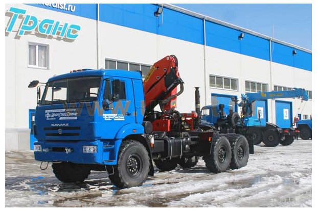 Тягач Камаз 43118-46 с Palfinger PK-23500