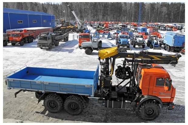 Бортовой автомобиль Камаз с ОМТ-97М