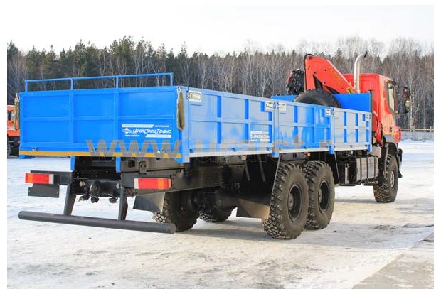 Бортовой IVECO с манипулятором